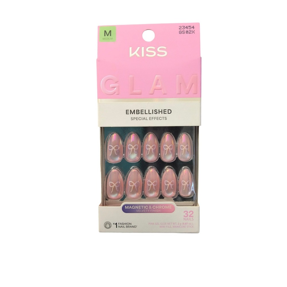 New KISS GLAM Embellished Special Effects press-on nails